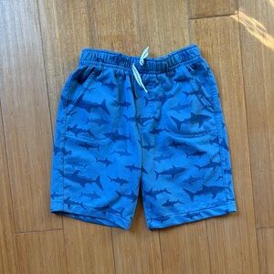 Kids Headquarters Blue Shark Pattern Shorts
